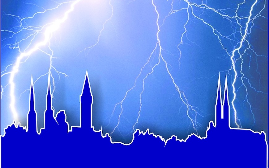 Ostrzeżenie IMGW przed silnymi burzami!