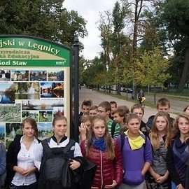 Otwarcie Edukacyjnej Ścieżki Przyrodniczej w parku