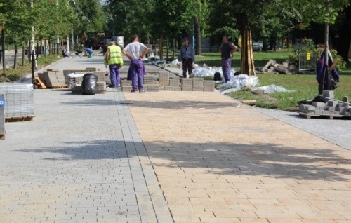 Pierwszy etap przebudowy alei Orła Białego na finiszu