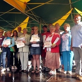 Pierogowy festyn na Zakaczawiu