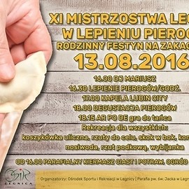 Pierogowy festyn na Zakaczawiu