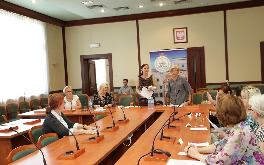 Posiedzenie Miejskiej Rady Seniorów