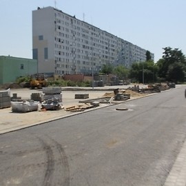 Parkingi i drogi na Koperniku