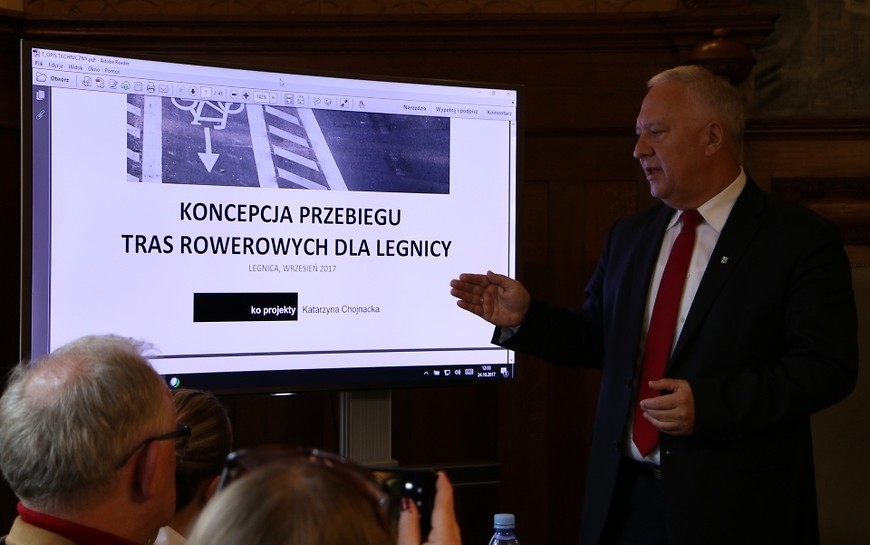 Powstała koncepcja Legnicy rowerowej