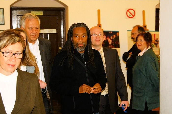 Przed inauguracyjnym koncertem Bobby McFerrin w legnickim Ratuszu