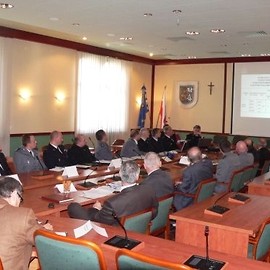 Spotkanie na temat organizacji Centrów Powiadamiania Ratunkowego
