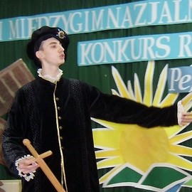 Recytowali gimnazjaliści
