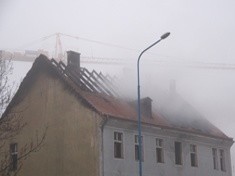 Strażacy ugasili pożar kamienicy przy ul. Wrocławskiej