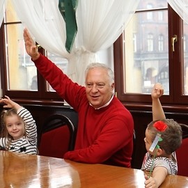 Przedszkolaki odwiedziły prezydenta