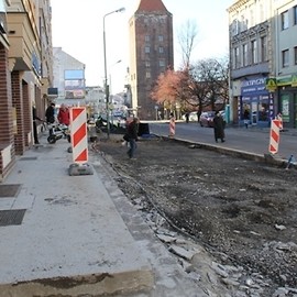 Przebudowa chodnika przy ul. Chojnowskiej