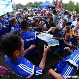 Rodzina Miedzi przedstawiła się legniczanom