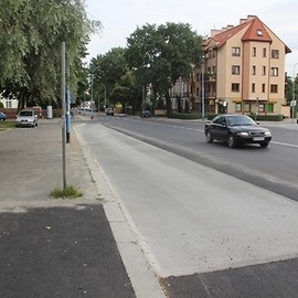 Przebudowana zatoka na Złotoryjskiej