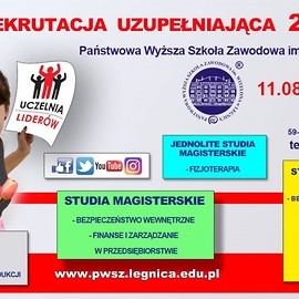 Rekrutacja uzupełniająca w PWSZ
