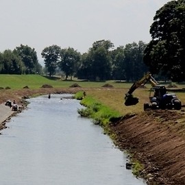 Trwa pogłębianie kolejnego odcinka Kaczawy