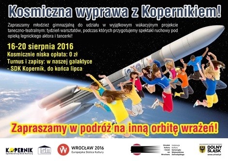 Teatralnie, tanecznie i kosmicznie na Koperniku