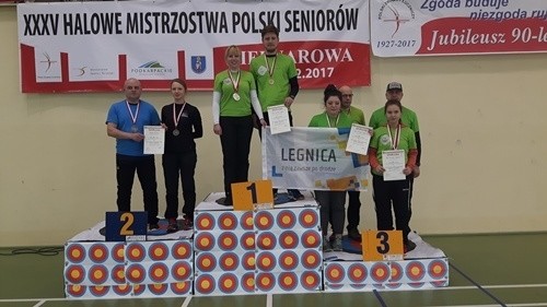 Worek medali legnickich łuczników