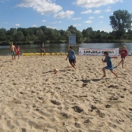 Turniej Plażowej Piłki Nożnej