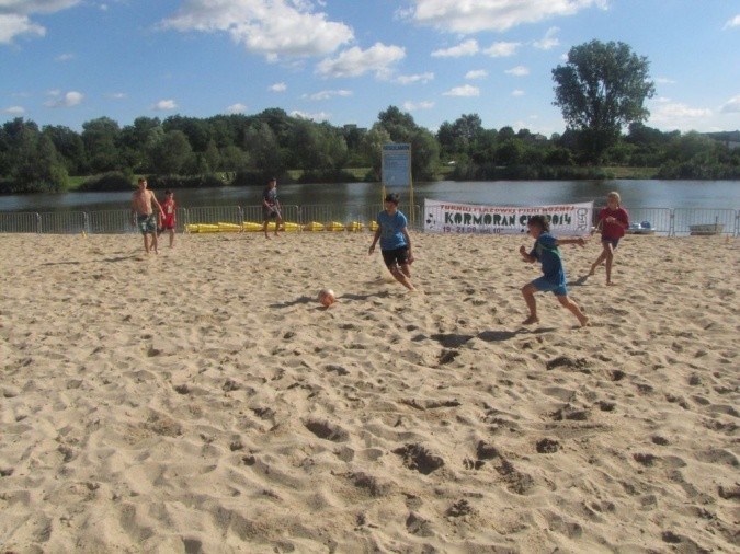 Turniej Plażowej Piłki Nożnej