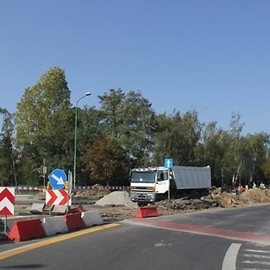 Trwa przebudowa Sikorskiego