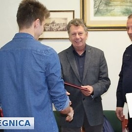 Wyróżnienie dla dzielnych studentów