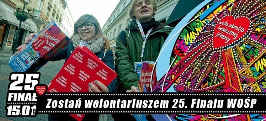 Zostań wolontariuszem Orkiestry