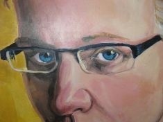 Jutro wystawa prac plastycznych Mateusza Dąbrowskiego. Tego młodego artystę ...