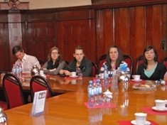 Niemieccy studenci i profesorowie z wizytą w Ratuszu