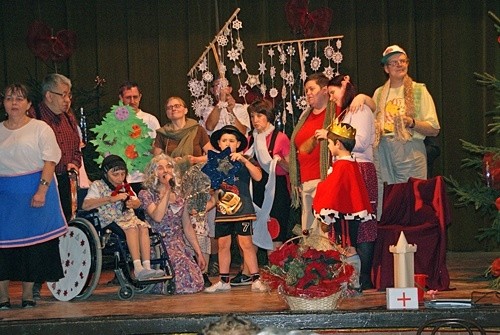 Opłatkowe spotkanie prezydenta z osobami niepełnosprawnymi