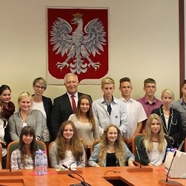 Młodzi Niemcy z wizytą u legnickich przyjaciół