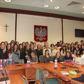 Licealiści z francuskiego Gap z wizytą w Ratuszu