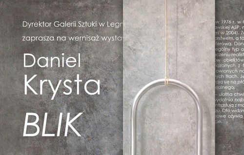 Daniel Krysta i jego „Blik”. Piątek w Galerii Sztuki