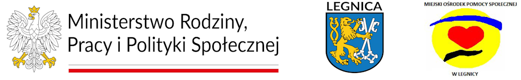 Logotyp Ministerstwa rodziny Pracy i Polityki Społecznej, Herb Legnicy, Logotyp MOPS Legnica