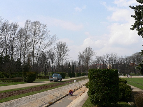 Remonty fontann i muszli koncertowej Legnica 2013