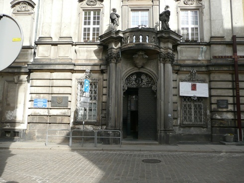 Tablice informacyjne na szlaku legnickich zabytków