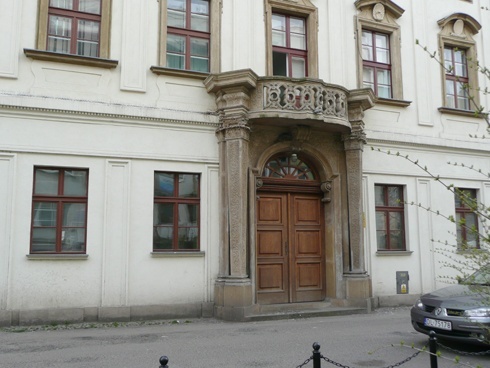 Tablice informacyjne na szlaku legnickich zabytków