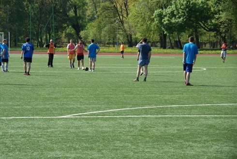 Szachowa Europa na legnickim boisku piłkarskim