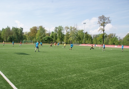 Szachowa Europa na legnickim boisku piłkarskim