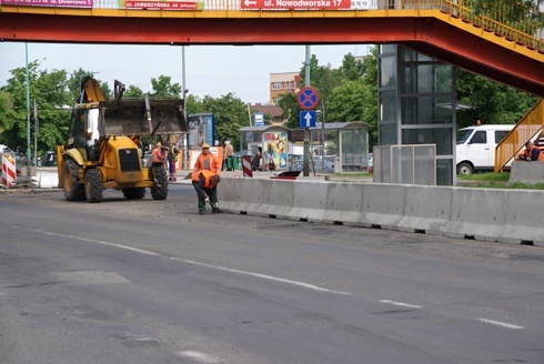 Koniec remontu odcinka południowej jezdni al. Piłsudskiego.