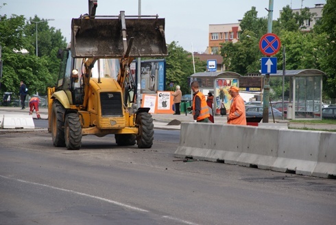 Koniec remontu odcinka południowej jezdni al. Piłsudskiego.