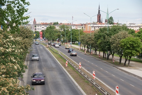 Koniec remontu odcinka południowej jezdni al. Piłsudskiego.