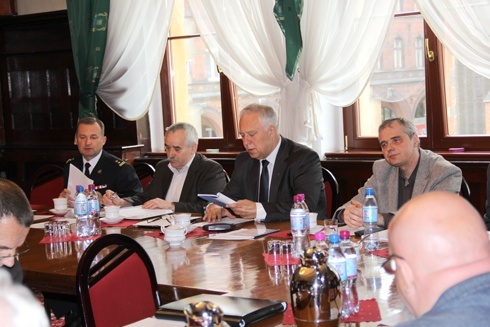 Obradowała Komisja Bezpieczeństwa i Porządku  dla Miasta Legnicy i Powiatu Legnickiego