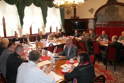 Obradowała Komisja Bezpieczeństwa i Porządku  dla Miasta Legnicy i Powiatu Legnickiego