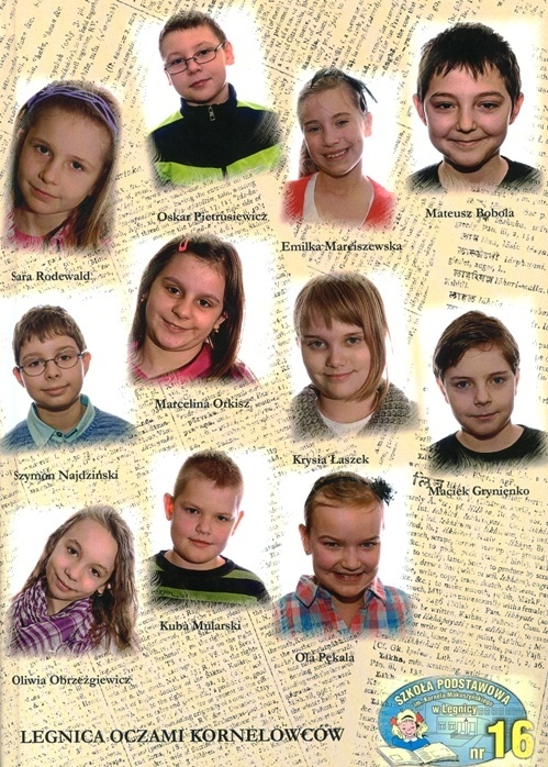 Niezwykły legnicki album uczni&oacute;w ze Szkoły Podstawowej nr 16