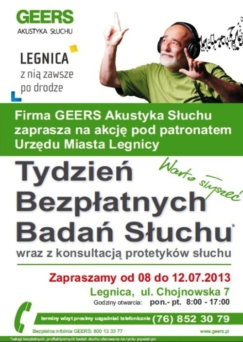 W Legnicy Tydzień Bezpłatnych Badań Słuchu              