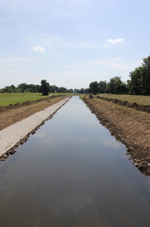 Trwa pogłębianie kolejnego odcinka Kaczawy              