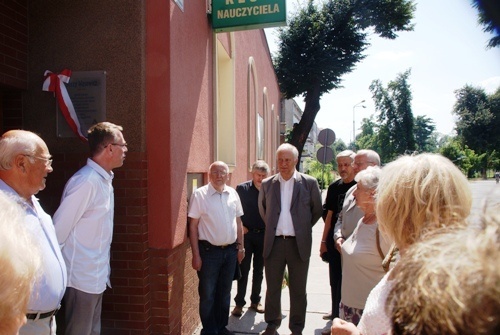  Jerzy Wąsowicz, wybitny pedagog i działacz społeczny uhonorowany pamiątkową tablicą
