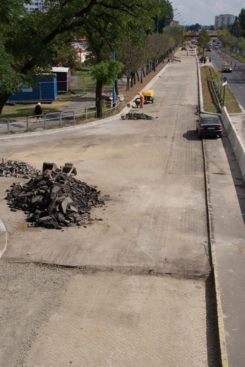 Remont al. Piłsudskiego  