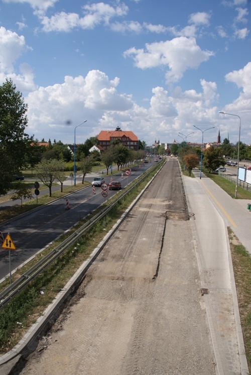 Remont al. Piłsudskiego  