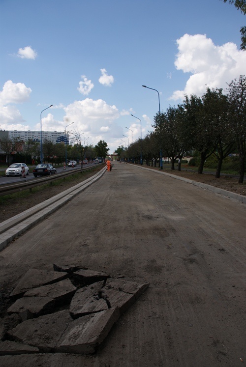 Remont al. Piłsudskiego  