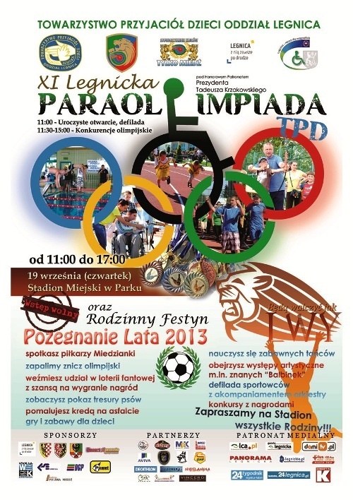 XI Legnicka Paraolimpiada TPD pełna atrakcji!